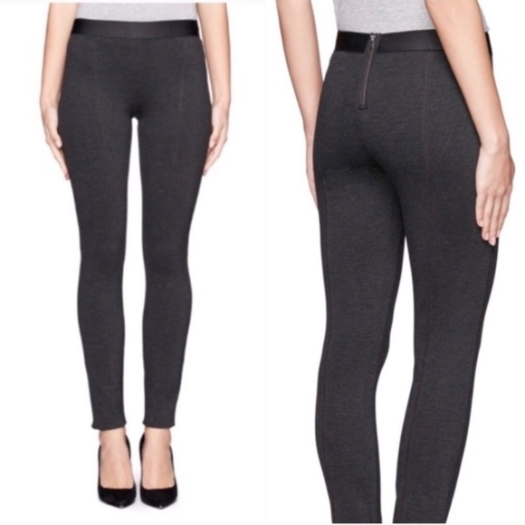 J. Crew Black Pixie Ponte Leggings Any Day Pants - Picture 1 of 8
